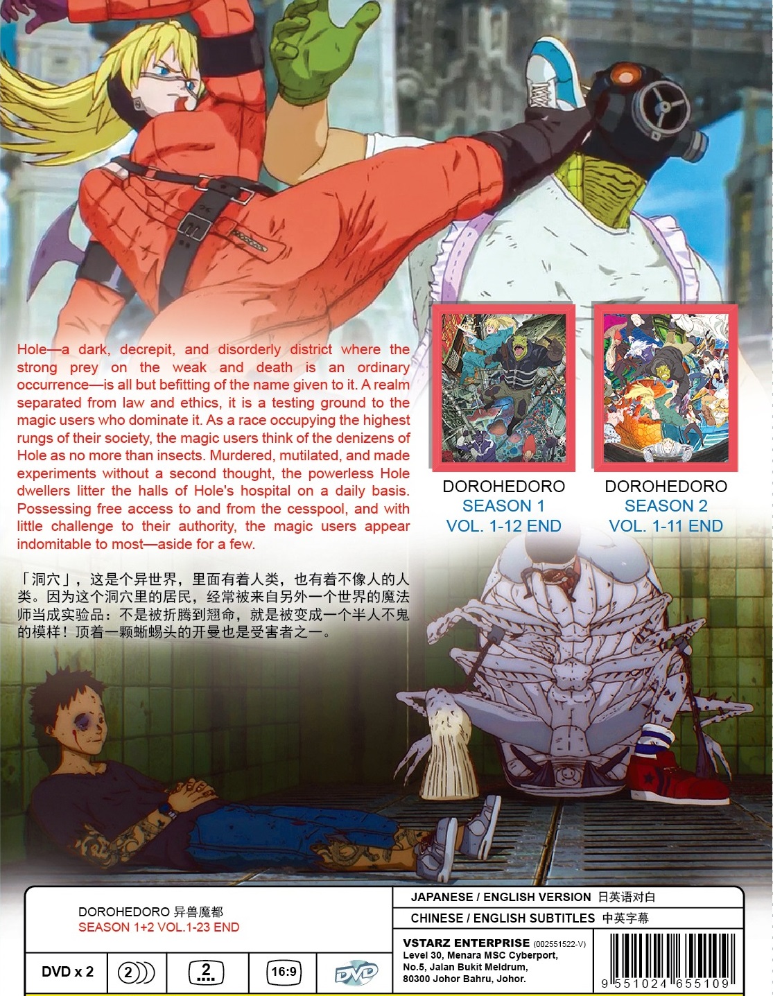 DOROHEDORO (SEASON 1+2) (2)